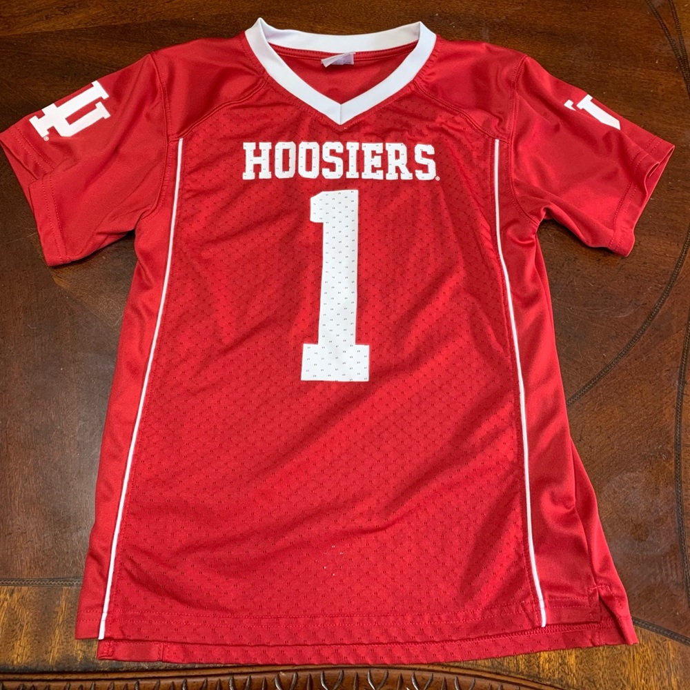 Youth  S 6/7 IU kids jersey. Worn maybe 3 times